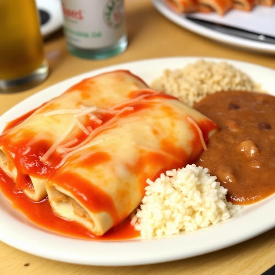 Enchiladas Rojas